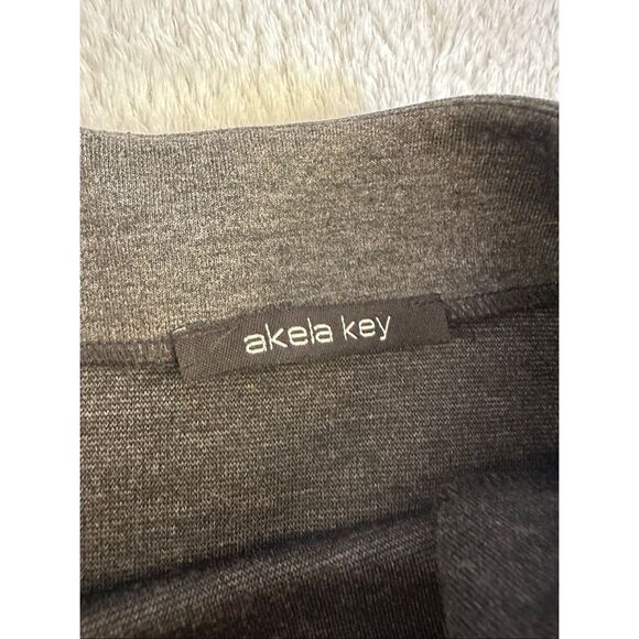 Akela Key black and charcoal skirt size M - Picture 4 of 13